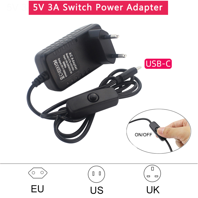 Banana Pi Bpi-M5 - Fonte de Alimentação 5V 3A com