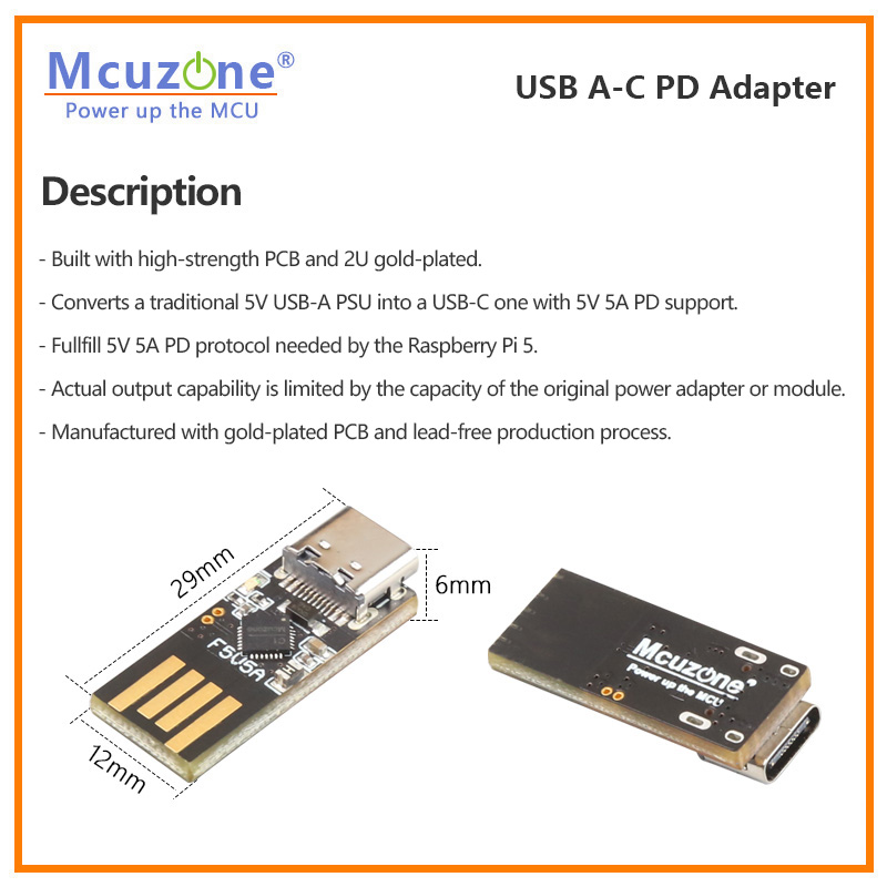 Adaptador Raspberry Pi5 USB A- - Banana Pi Bpi-M5 avaliação e preço