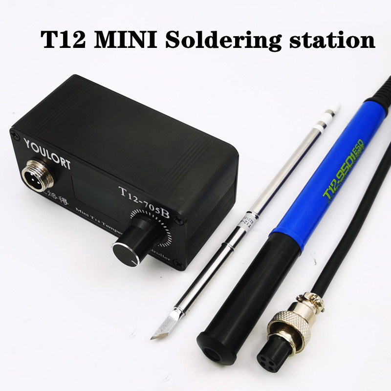 MINI Ferro De Solda Estação, O - Soldering Station T12 Oled avaliação e preço